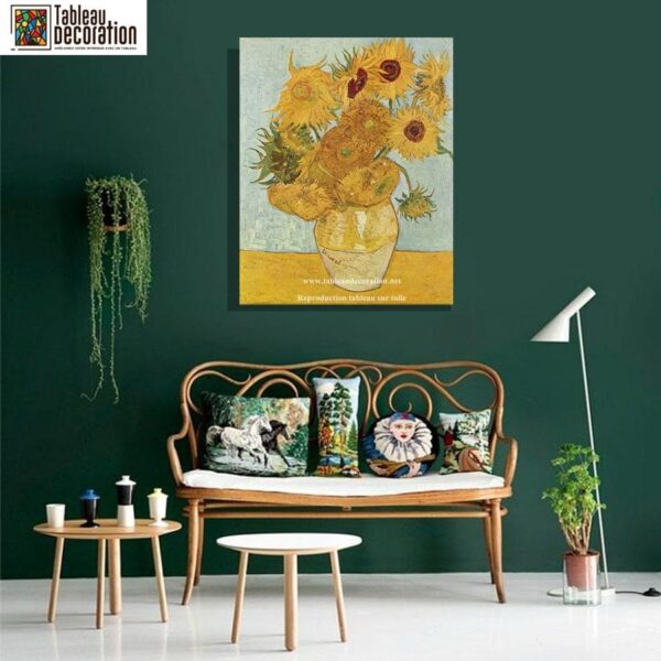 Die Sonnenblumen – Van Gogh Beliebte Bilder 70x85 6