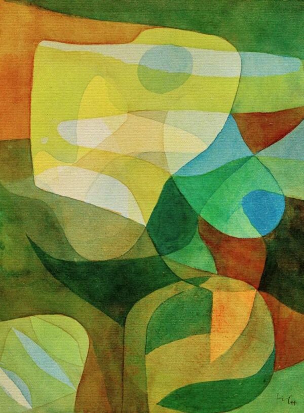 Diffusion des Lichts I – Paul Klee Paul Klee 70x105