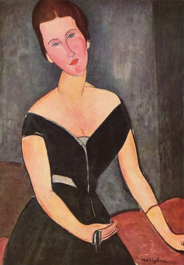 Porträt von Madame Cécile Van Muyden – Amedeo Modigliani Amedeo Modigliani 70x105