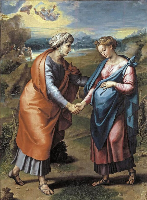 Die Visitation – Raffael (Maler) Raffael 70x105