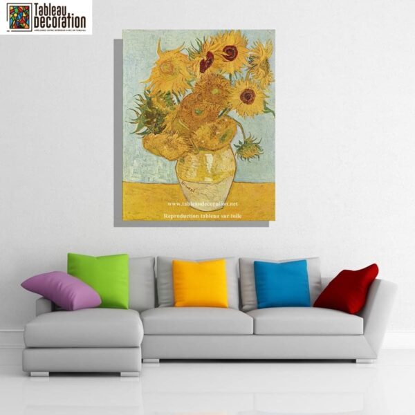 Die Sonnenblumen – Van Gogh Beliebte Bilder 70x85 4