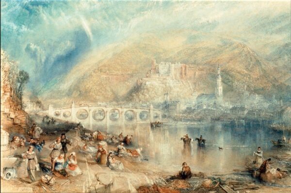 Heidelberg mit dem Regenbogen – William Turner J.M.W. Turner 105x70