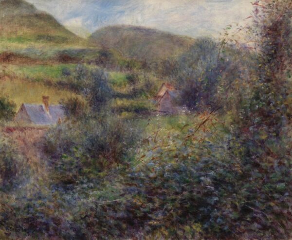 Umgebung von Berneval – Pierre-Auguste Renoir Pierre-Auguste Renoir 85x75