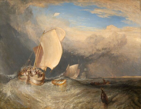 Fischerboote – William Turner J.M.W. Turner 85x75