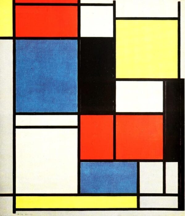 Tabelle II – Mondrian Piet Mondrian 70x85