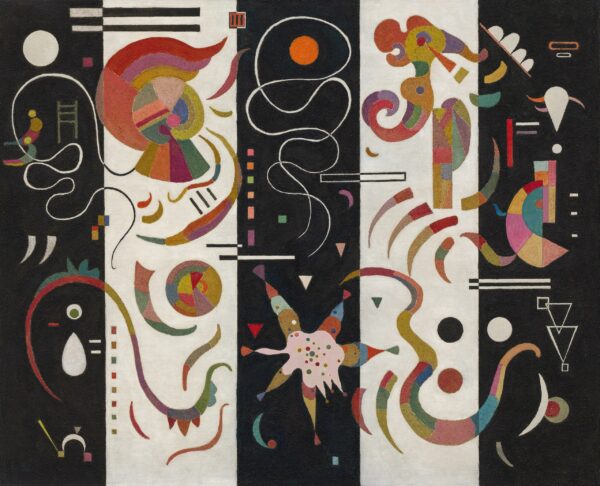 Streifen 1934 – Vassily Kandinsky Wassily Kandinsky 85x75