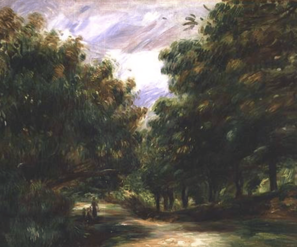 Die Straße in der Nähe von Cagnes – Pierre-Auguste Renoir Pierre-Auguste Renoir 85x75