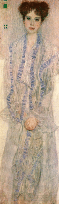 Porträt von Gertha Felssovanyi – Gustav Klimt Gustav Klimt 60x180