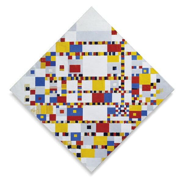 Victoire Boogie-Woogie – Mondrian Piet Mondrian 70x70