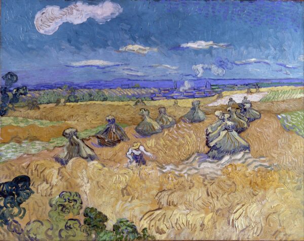 Weizenfeld 1890 – Van Gogh Vincent Van Gogh 85x75