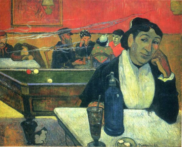 Das nächtliche Café in Arles – Paul Gauguin Paul Gauguin 85x75