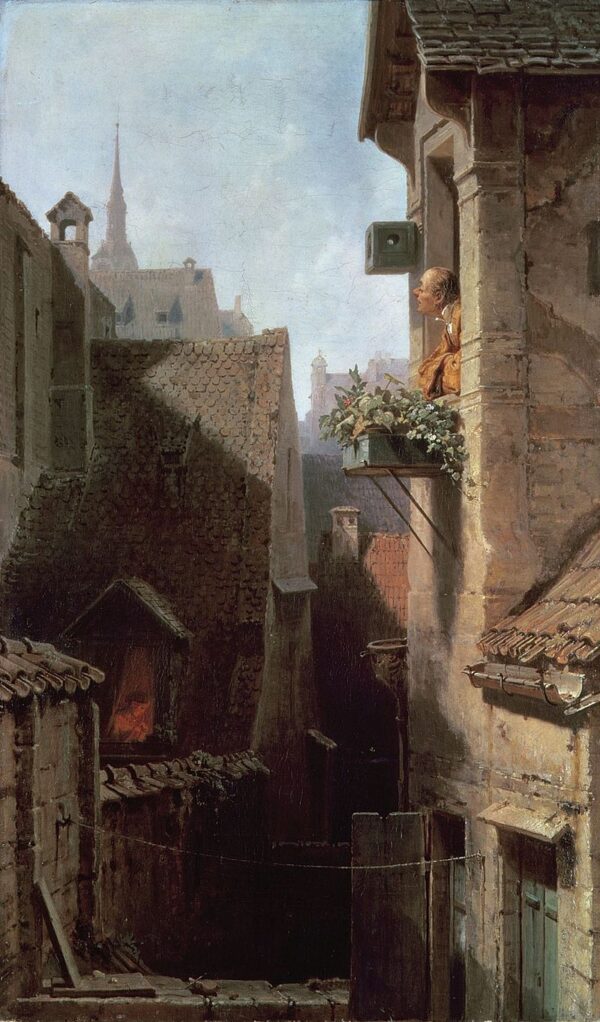 Ein Hypochonder – Carl Spitzweg Carl Spitzweg 70x120