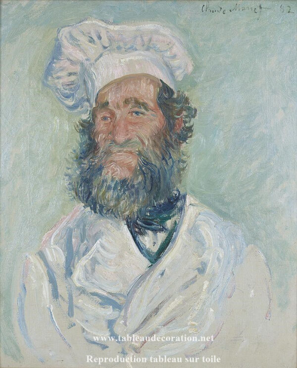 Der Vater Paul – Gemälde von Monet Claude Monet 70x85