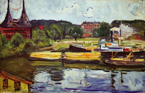 Am Holstentor – Edvard Munch Edvard Munch 105x70