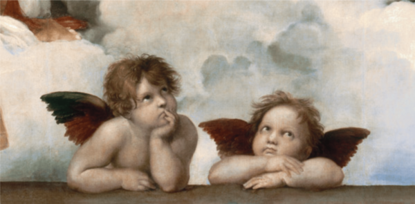 Die Cherubim – Raphaël (Maler) Raffael 140x70