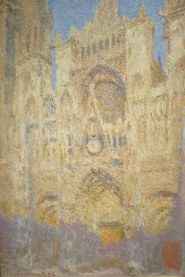 Kathedrale von Rouen, um Mittag (W1326) – Claude Monet Claude Monet 70x105