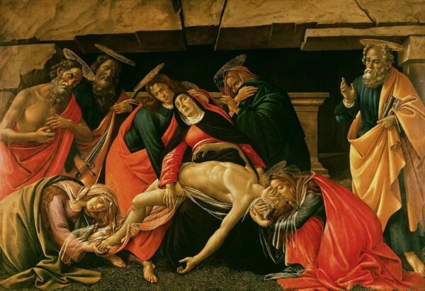 Klage um Christus. c.1490 – Sandro Botticelli Sandro Botticelli 105x70