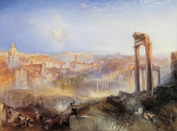 Der moderne Rom – William Turner J.M.W. Turner 85x75