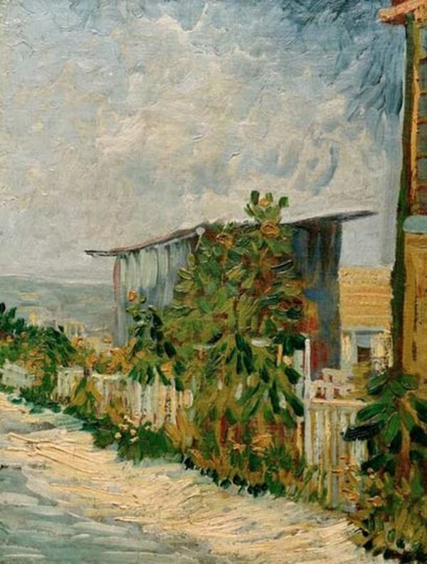 Abri auf Montmartre – Van Gogh Vincent Van Gogh 70x105