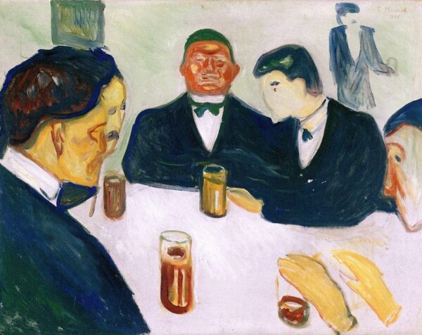 Männer trinken – Edvard Munch Edvard Munch 85x75