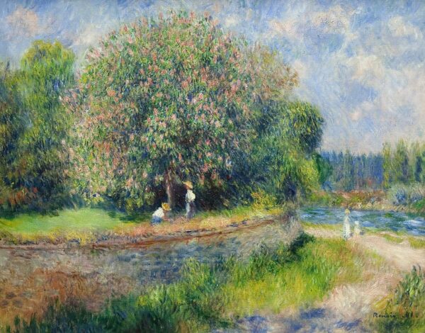 Kastanienblüten – Pierre-Auguste Renoir Pierre-Auguste Renoir 85x75