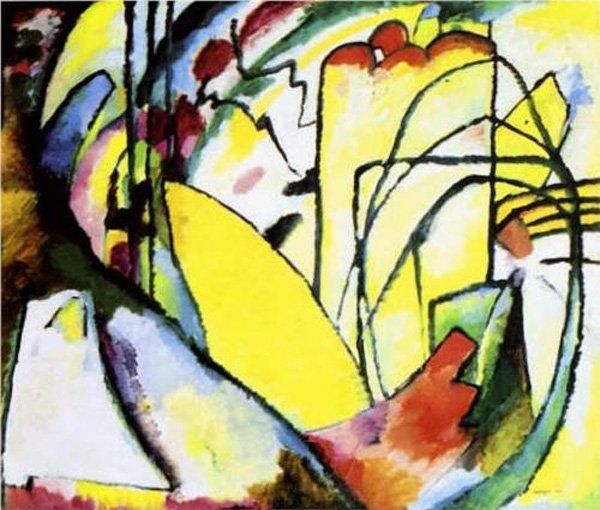 Improvisation 10 – Wassily Kandinsky Wassily Kandinsky 85x75