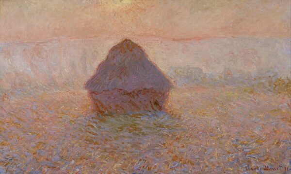 Meule (Sonne im Nebel) – Claude Monet Claude Monet 120x70