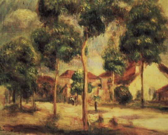 Die sonnige Straße – Pierre-Auguste Renoir Pierre-Auguste Renoir 85x75