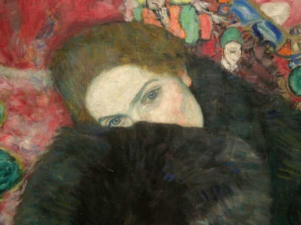 Dame mit einem Muff – Gustav Klimt Gustav Klimt 85x75