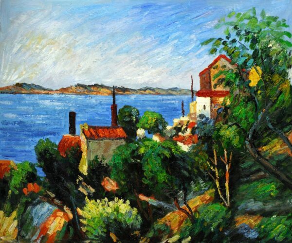 Die See l’Estaque – Paul Cézanne Paul Cézanne 85x75