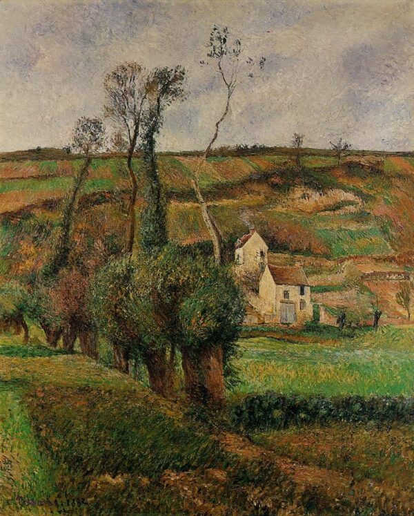 Die Kohlhänge, Pontoise – Camille Pissarro Camille Pissarro 70x85