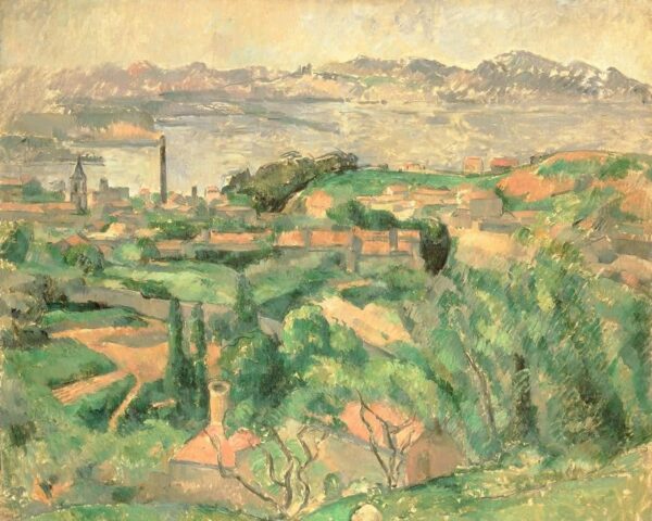 Bucht von Marseille – Paul Cézanne Paul Cézanne 85x75