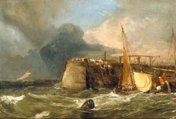 Alte Mole von Margate – William Turner J.M.W. Turner 105x70