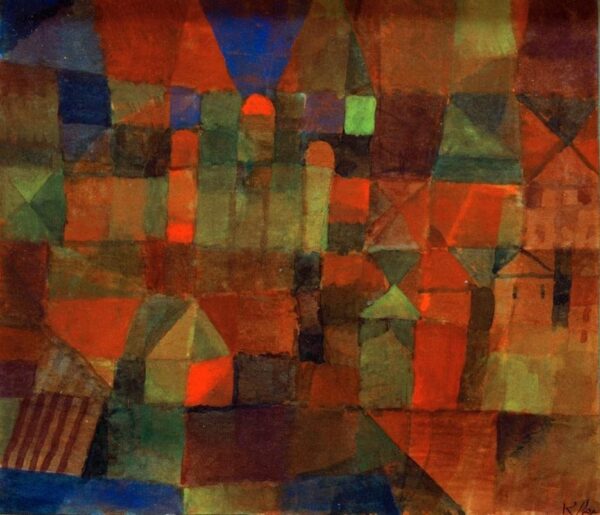 Die Stadt mit den drei Kuppeln – Paul Klee Paul Klee 85x75