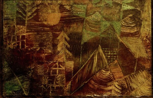 Ermitage im Wald, 1921 – Paul Klee Paul Klee 105x70