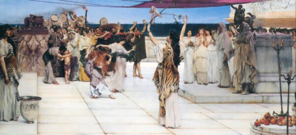 Eine Widmung an Bacchus – Lawrence Alma-Tadema Lawrence Alma-Tadema