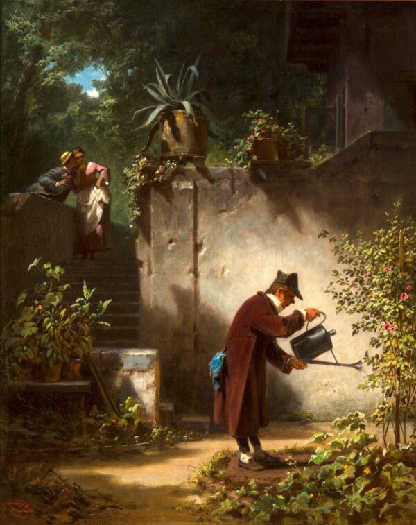 Der Freund der Blumen – Carl Spitzweg Carl Spitzweg 70x85