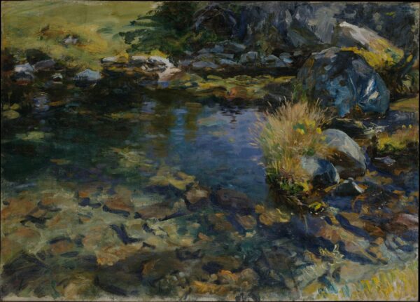 Alpiner Pool – John Singer Sargent John Singer Sargent 105x70