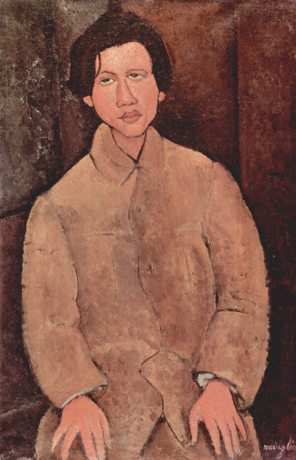 Porträt von Chaïm Soutine – Amedeo Modigliani Amedeo Modigliani 70x105