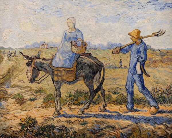 Morgen, zur Arbeit gehen – Van Gogh Vincent Van Gogh 85x75