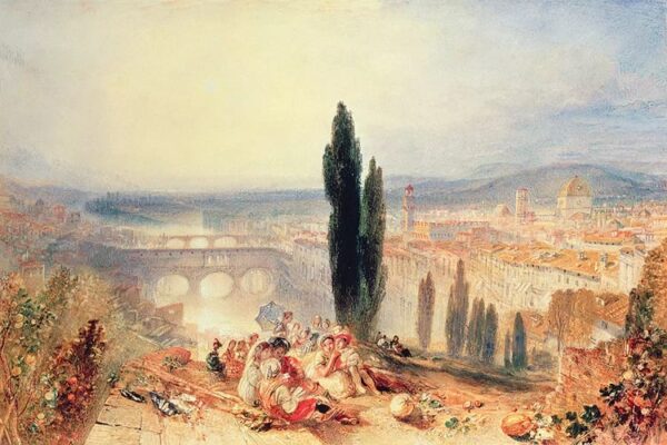 Florenz in der Nähe von San Miniato – William Turner J.M.W. Turner 105x70