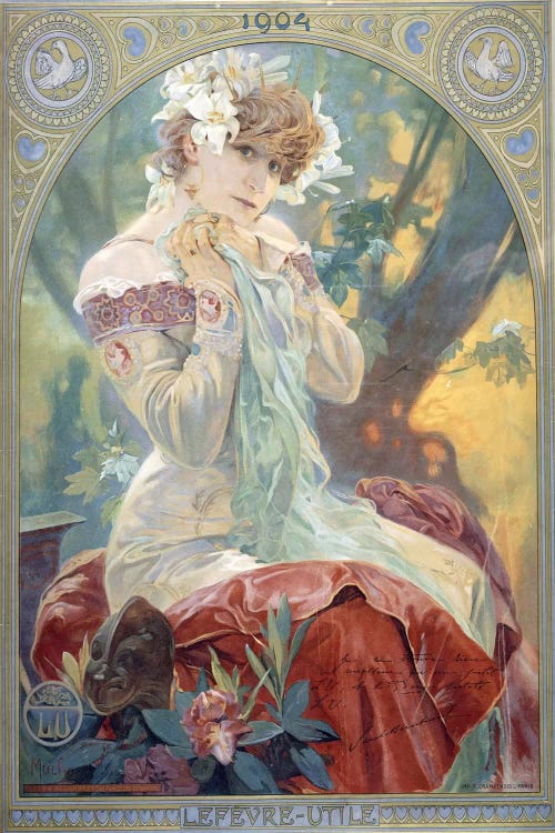 Sarah Bernhardt, die ferne Prinzessin – Mucha Alfons Mucha 70x105