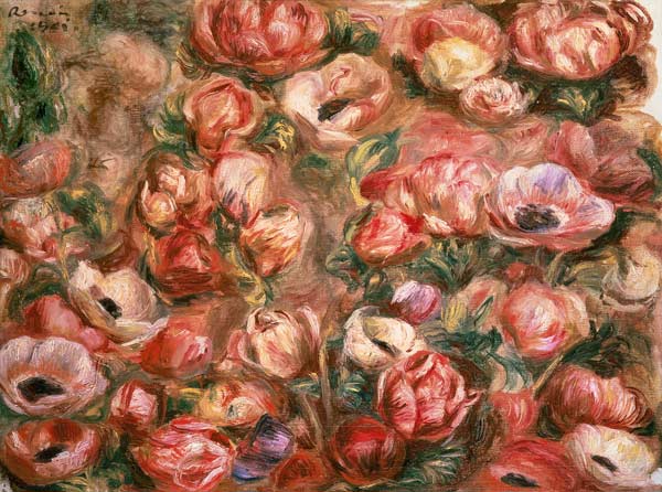 Anemonenbett – Pierre-Auguste Renoir Pierre-Auguste Renoir 85x75