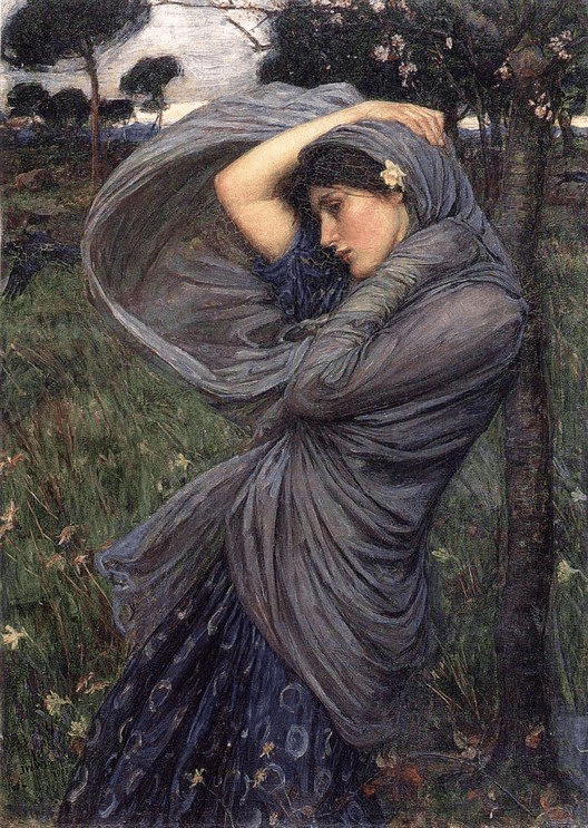 Borée – John William Waterhouse Beliebte Bilder 70x105