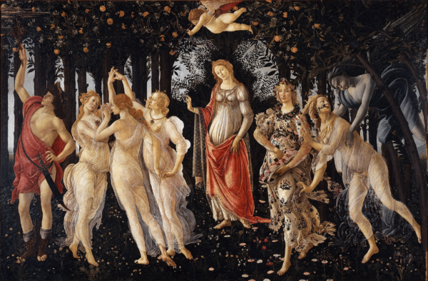 Der Frühling – Sandro Botticelli Beliebte Bilder 105x70