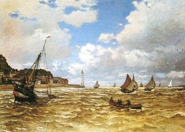 Mündung der Seine bei Honfleur – Claude Monet Claude Monet 105x70