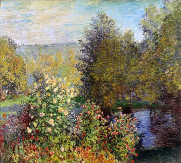 Ecke des Gartens in Montgeron – Claude Monet Claude Monet 70x70