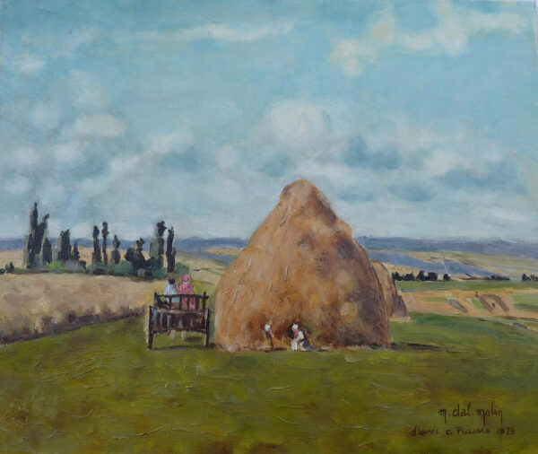 Die Heuhütte, Pontoise – Camille Pissarro Camille Pissarro 85x75