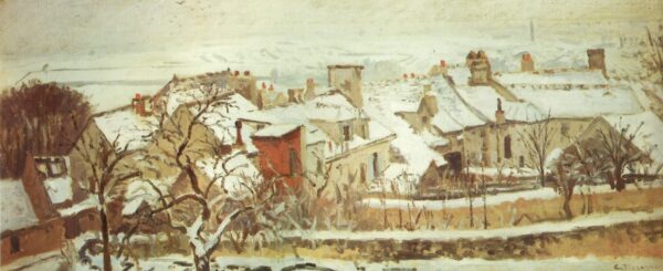 Die Winter – Camille Pissarro Camille Pissarro 160x70