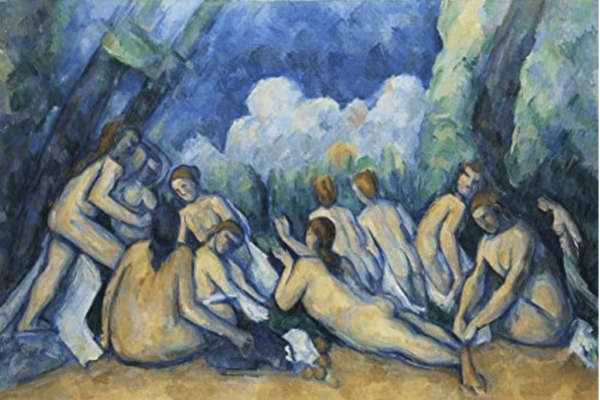 Große Badende – Paul Cézanne Paul Cézanne 105x70